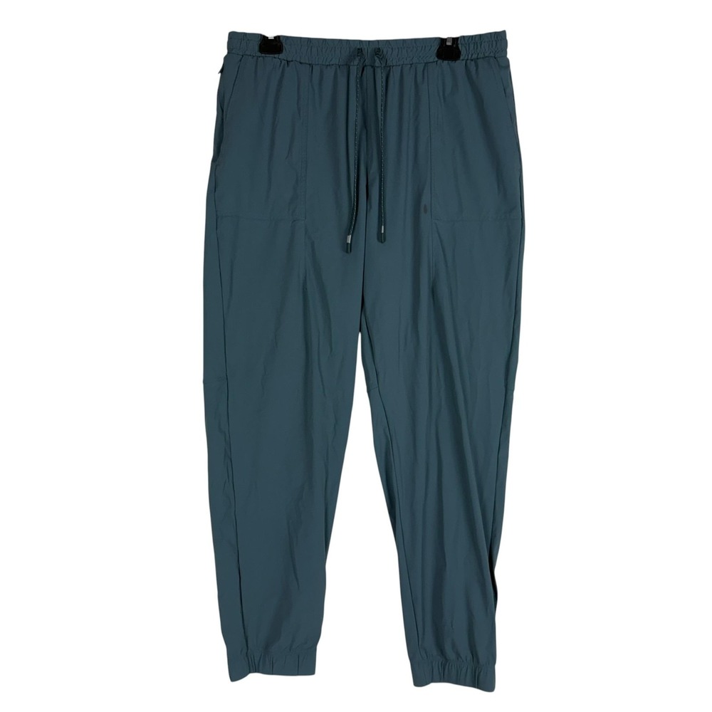 Fabletics Pants Womens Large Blue Jogger‎ Lightweight Stretch Pockets Athletic